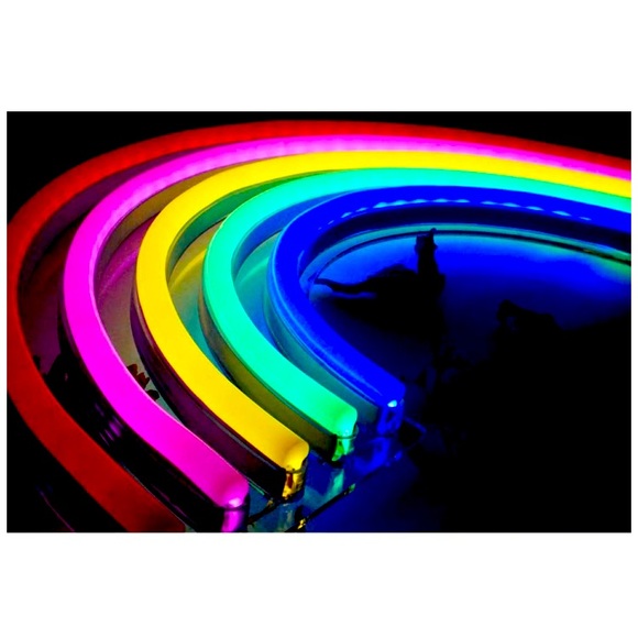 Neon Colorful Rainbow LED Light Wall Decor/Art - Picture 5 of 6